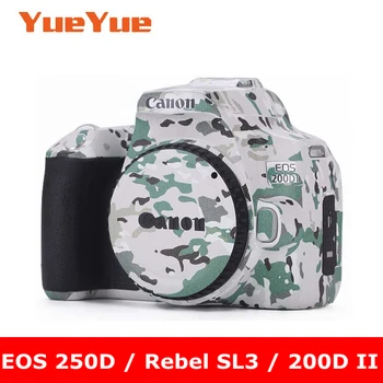 Для Canon EOS 250D/Rebel SL3/200D II Наклейка на камеру с защитой От Царапин, Покрытие Для Обертывания Защитной Пленкой, Защита тела, Кожный Покров