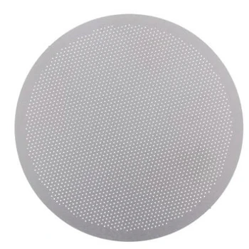 1ШТ 61 мм многоразовый диск из нержавеющей стали, металлическая ультратонкая фильтрующая сетка для кофеварки Aeropress, кухонные принадлежности для кофе
