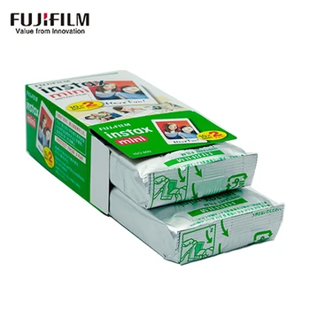 10/20/40/60/80/100 Листов Фотобумаги Fuji Fujifilm instax mini 11 9 с 3-дюймовыми белыми краями для Фотоаппарата Мгновенной Печати mini 8 9 11 7s