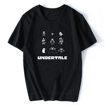 2020 Новая Футболка Undertale Sans С рисунком Унисекс, Модная Мужская Игровая футболка С принтом, Топы Harajuku, Camisetas Hombre