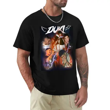 футболка duki edit, футболки для мальчиков, топы больших размеров, винтажные футболки, спортивные рубашки, футболки для мужчин