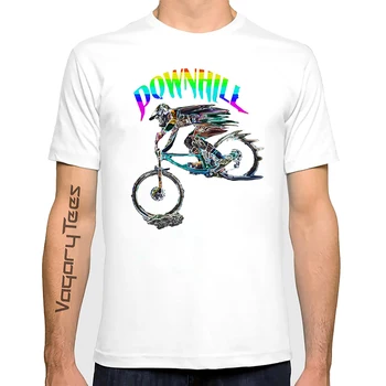 Новые модные Летние мужские Велосипедные горки для скоростного спуска, Незаменимая футболка с принтом, мужская новинка, повседневные футболки для мальчиков в стиле хип-хоп