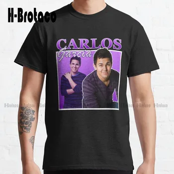 Классическая футболка Carlos Garcia, Высококачественные Милые Элегантные футболки из милого мультфильма Каваи, Милые хлопковые футболки на заказ, подарок Xs-5Xl Унисекс