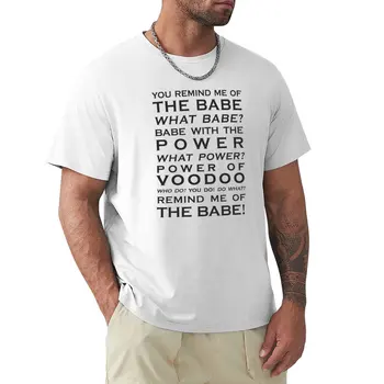 Футболка Babe With the Power Word Art, футболки с кошками, одежда для хиппи, быстросохнущая футболка, футболки, мужская одежда