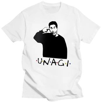 Друзья Росс Унаги Сериал Забавная футболка Подарок на Tumblr Уникальная футболка с принтом Унаги Популярная футболка