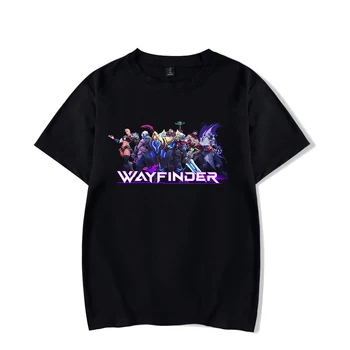 Игра Wayfinder Унисекс Футболка с коротким рукавом и круглым вырезом 2023 Harajuku Уличная женская Мужская одежда