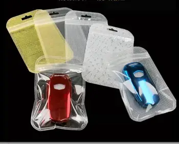 Лучшие продажи Небольшой Пластиковый Пакет Ziplock Self Seal Zipper Bag Розничная Упаковка Poly Bag Zip lock Bag Пакет С Отверстием Для Подвешивания 50 шт./лот