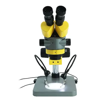 Бинокль для осмотра печатных плат Kailiwei с увеличением 6-55X электронный стереомикроскоп Full HD для взрослых