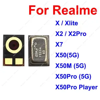 Внутренний Микрофон Микрофон Динамик Для Realme X Lite X2 Pro X50 X50M X50 Pro Player 5G Микрофон Передатчик Мелкие Микросхемы